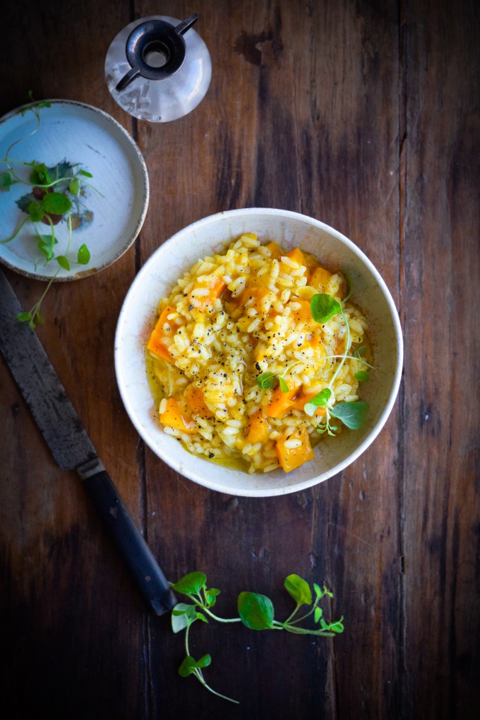 Pumpkin risotto recipe by Karlas Nordic Kitchen